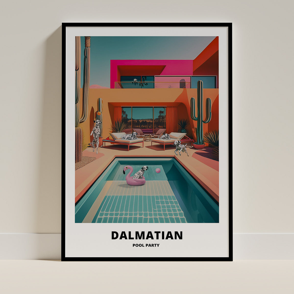 Dalmatian Dog Art Print Unframed Vol 2 | 7 Unique Designs | Wall Art Gift for Dog Lovers - Image 7 | Dogsy & Co