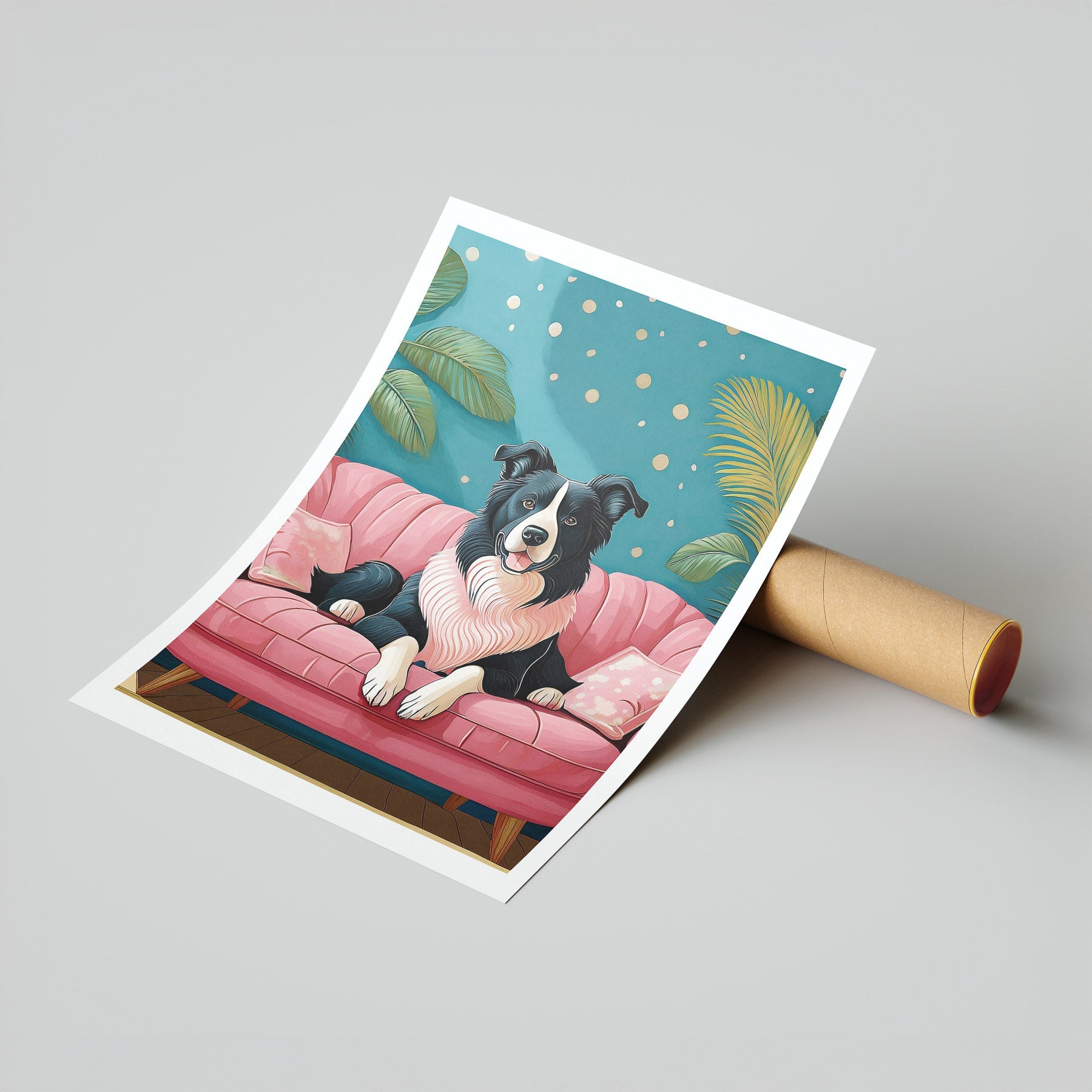 Border Collie  Just Lounging Around 2 image 7