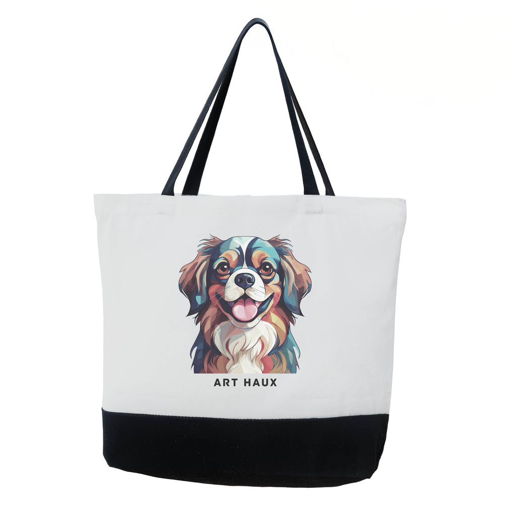 Pekingese Chic Graphic Art Bag image 1