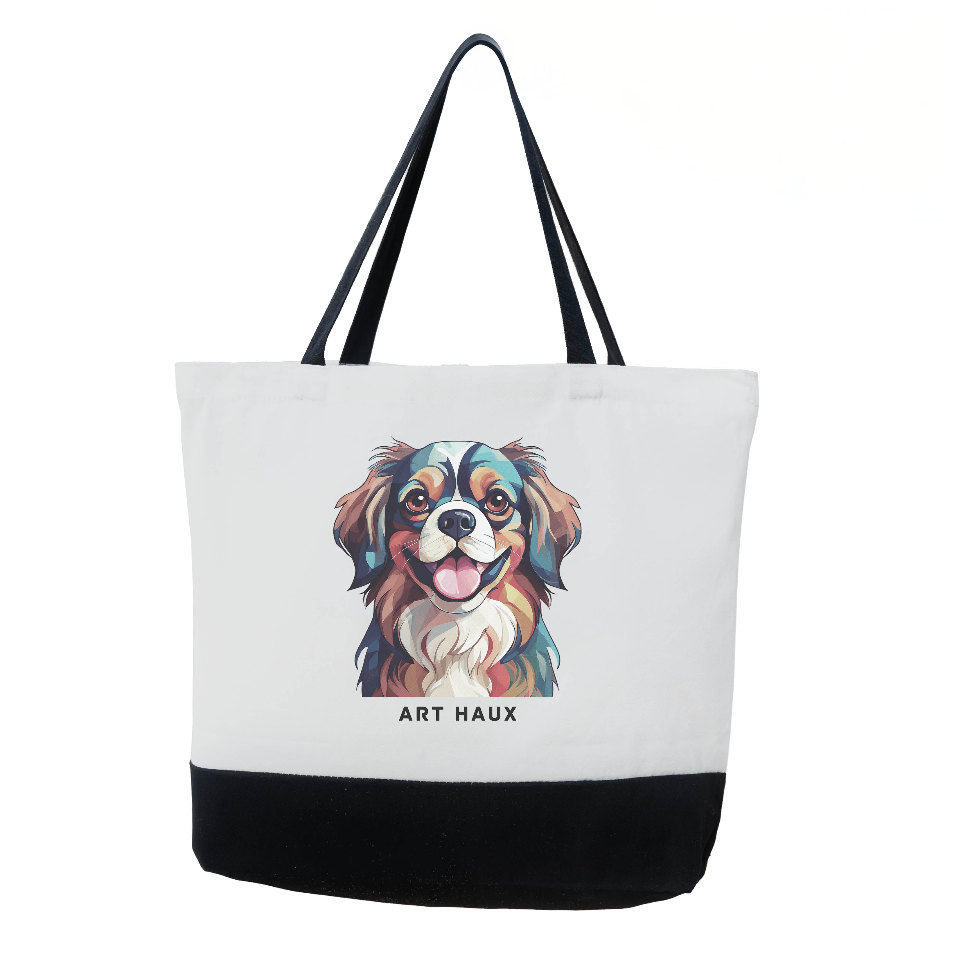 Pekingese Chic Graphic Art Bag image 1