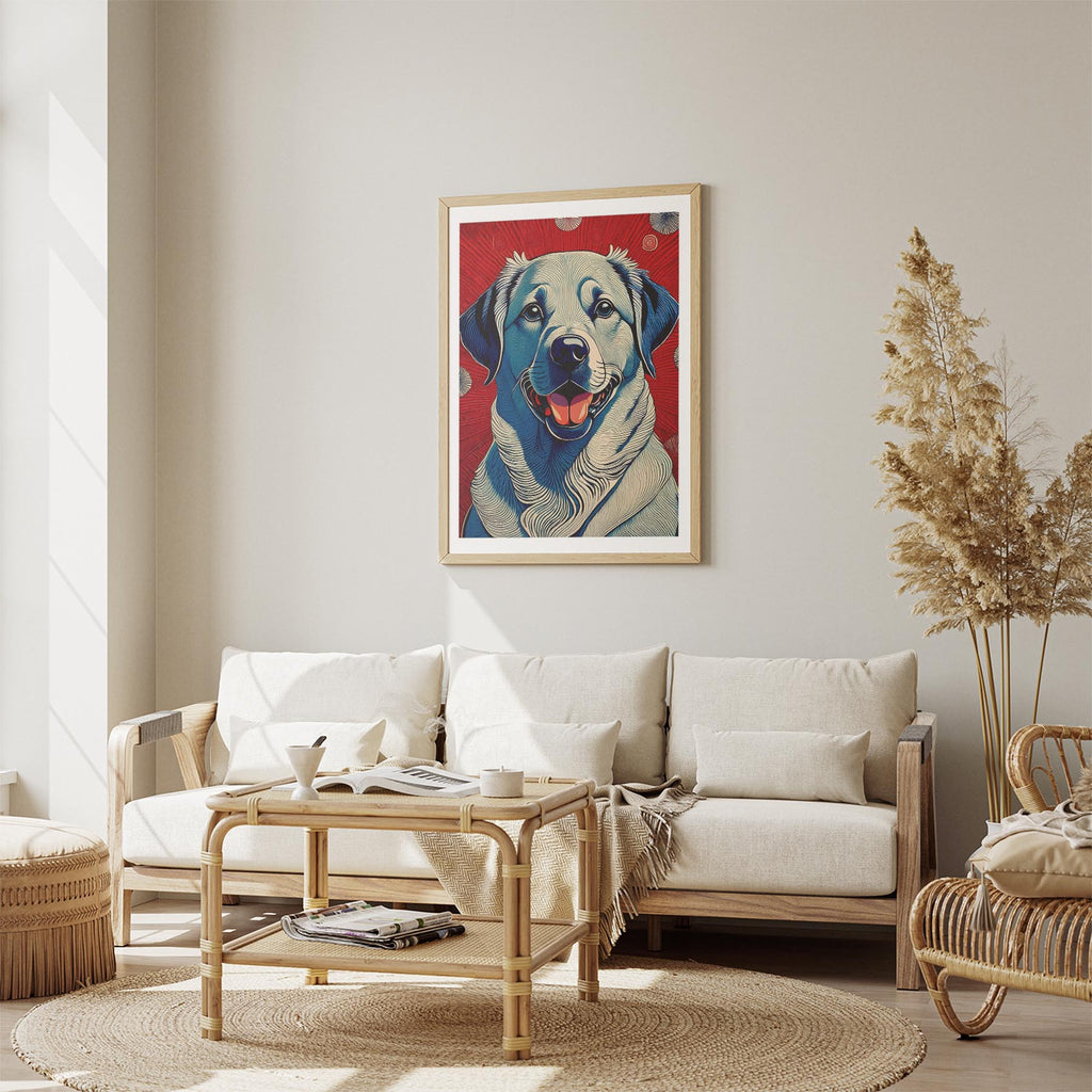 Labrador Retriever Hokusai Japanese Inspired Dog Series image 2