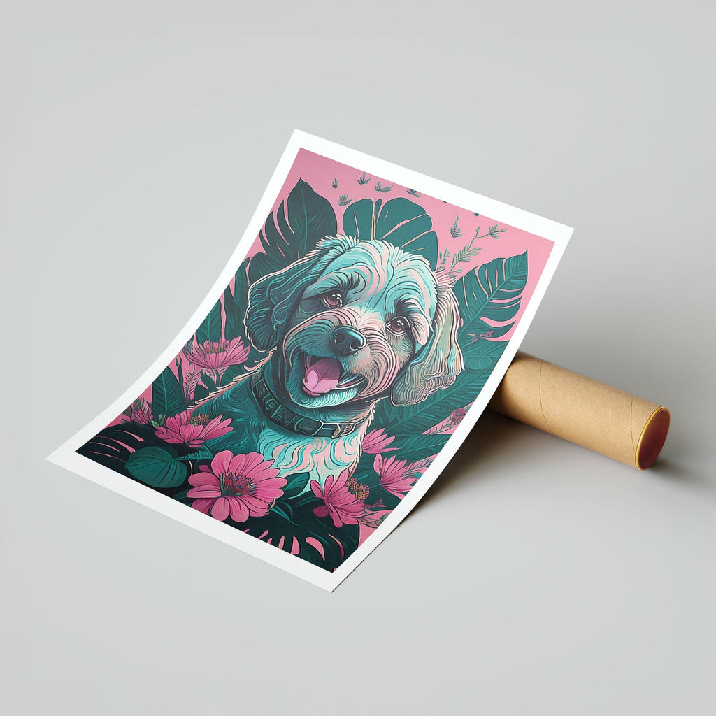 Cockapoo 1 Flowery Dog image 7