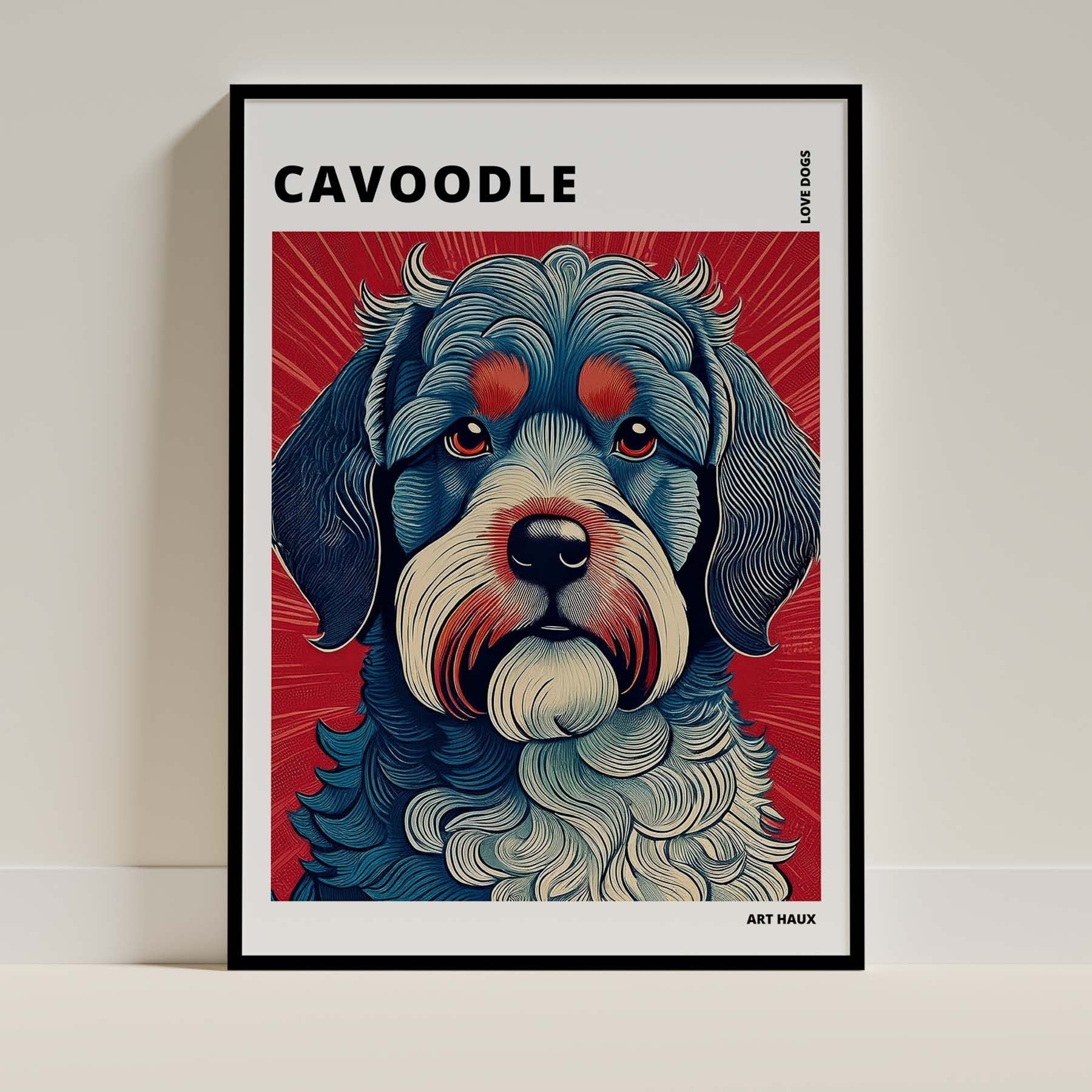 Cavoodle Dog Art Print Unframed Vol 1 | 11 Unique Designs | Wall Art Gift for Dog Lovers - Image 4 | Dogsy & Co