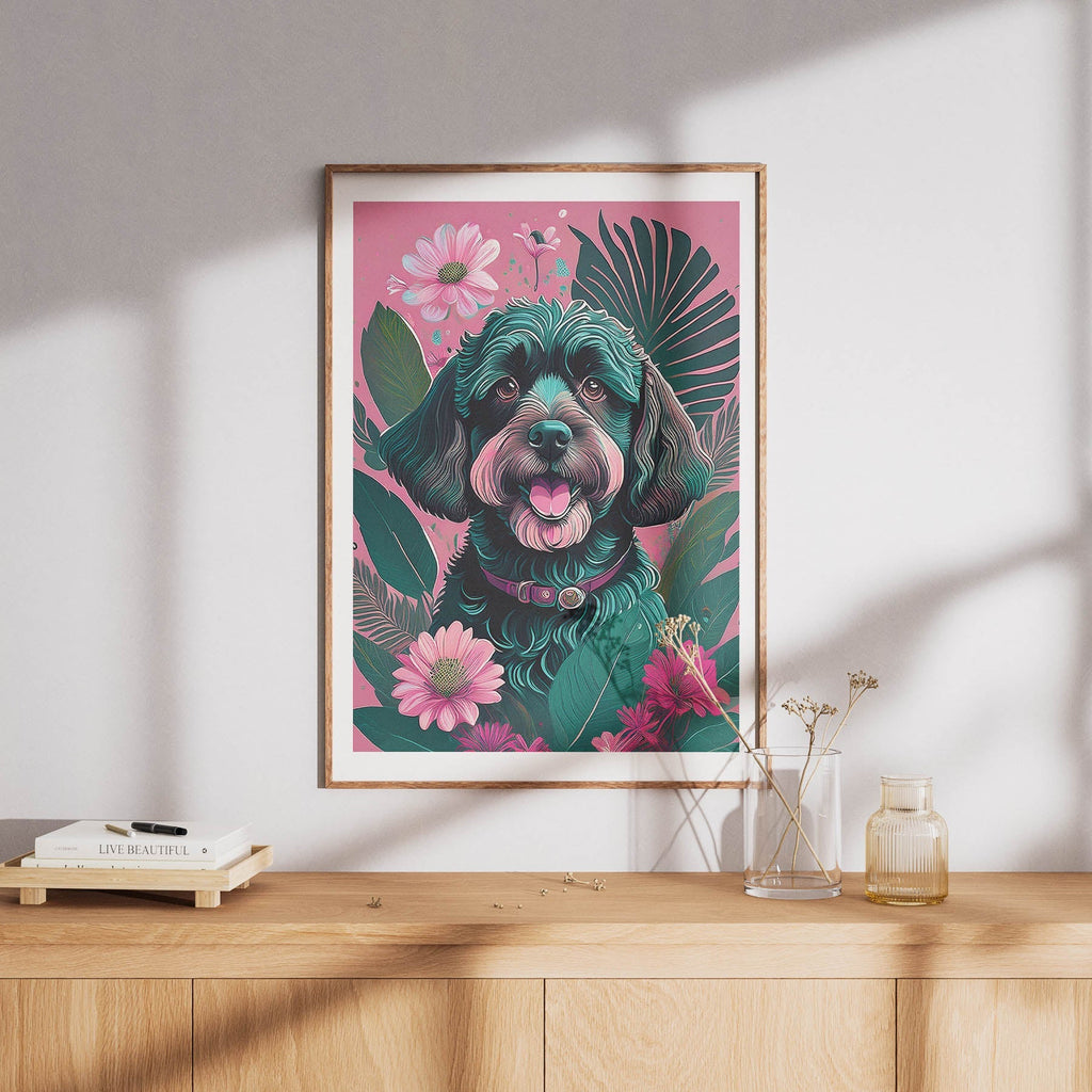 Cavoodle Flowery Dog image 8