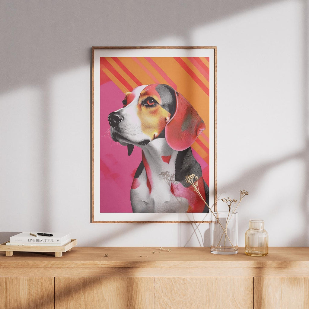 Beagle Modern Pop Dog Series image 8