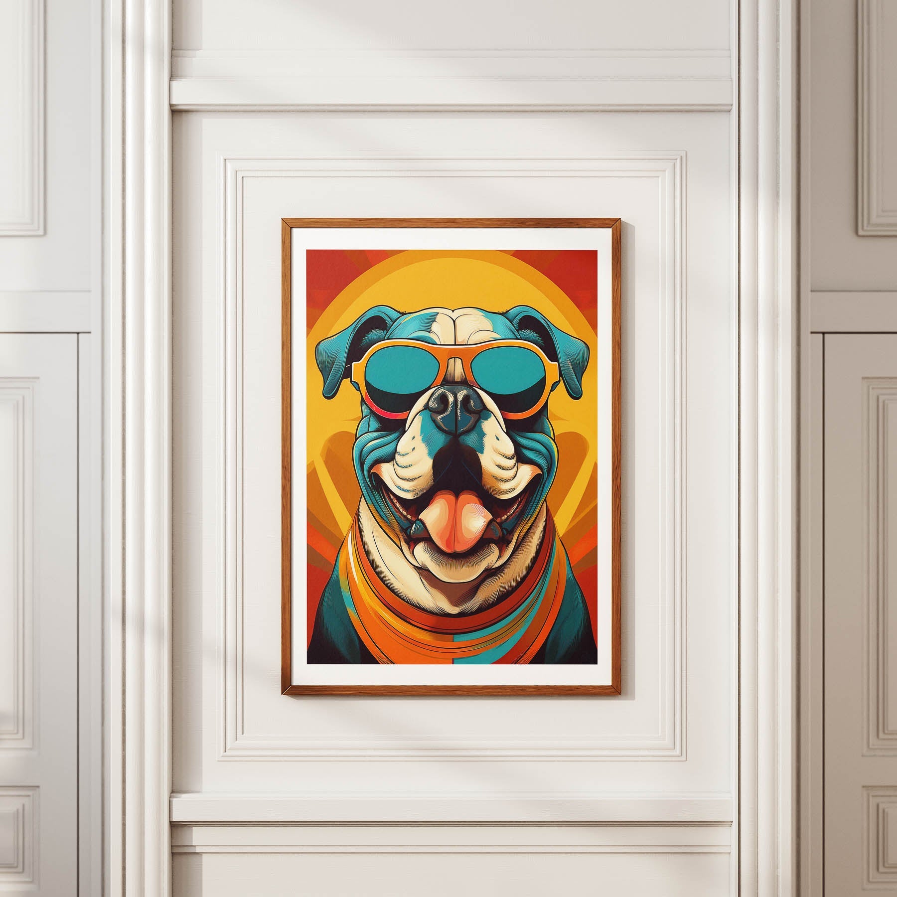 Dog In Colourful Sunnies 4 image 2