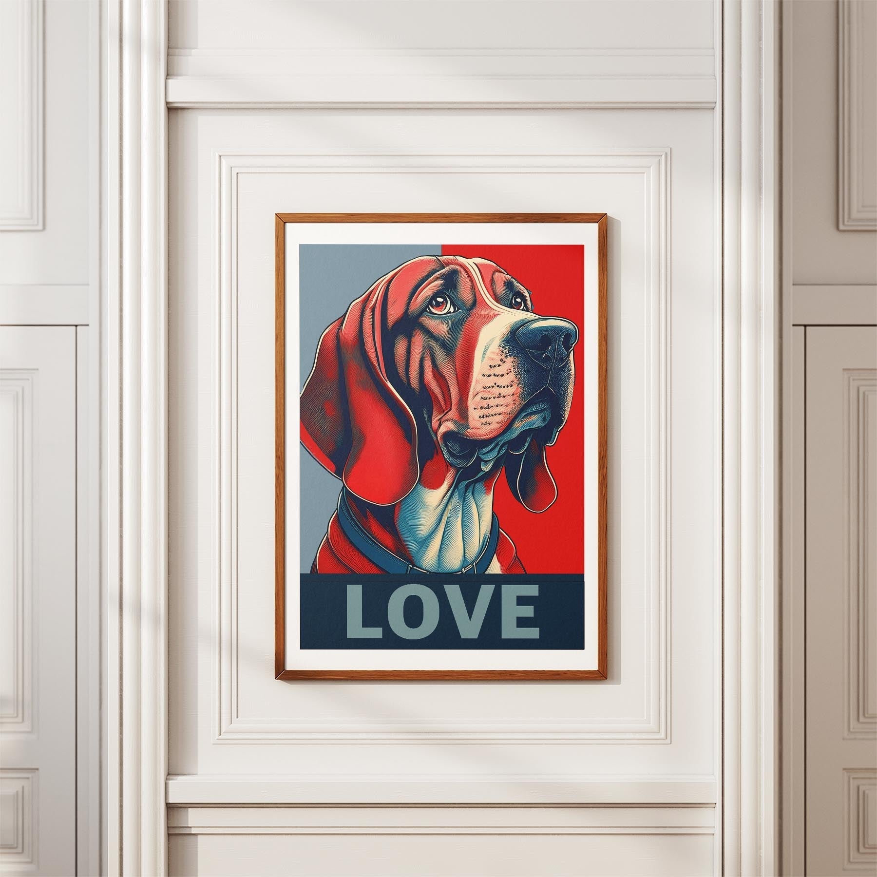 Bloodhound LOVE Series Inspired by the Obama Poster image 3