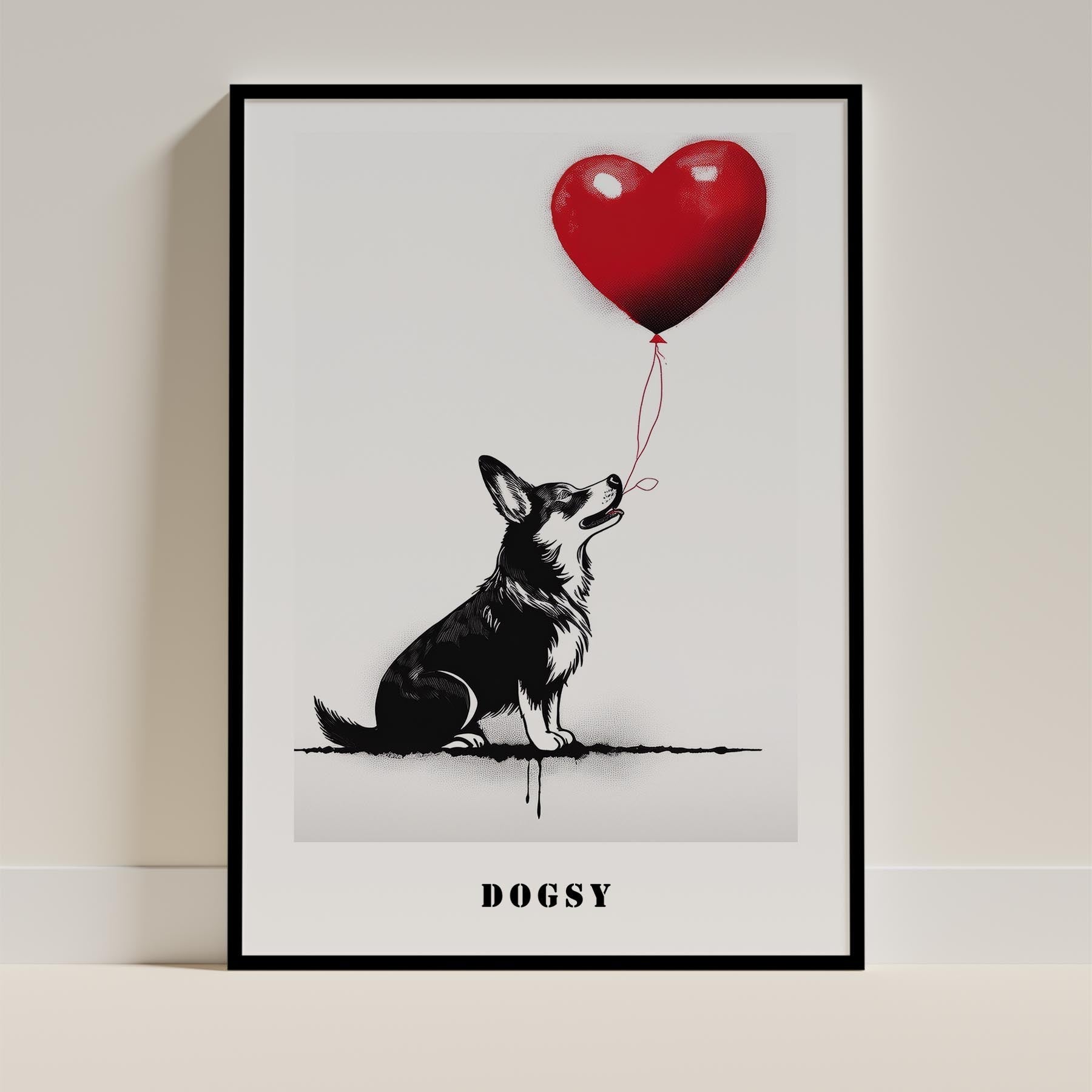 Corgi Dog Art Print Unframed Vol 1 | 11 Unique Designs | Wall Art Gift for Dog Lovers - Image 8 | Dogsy & Co