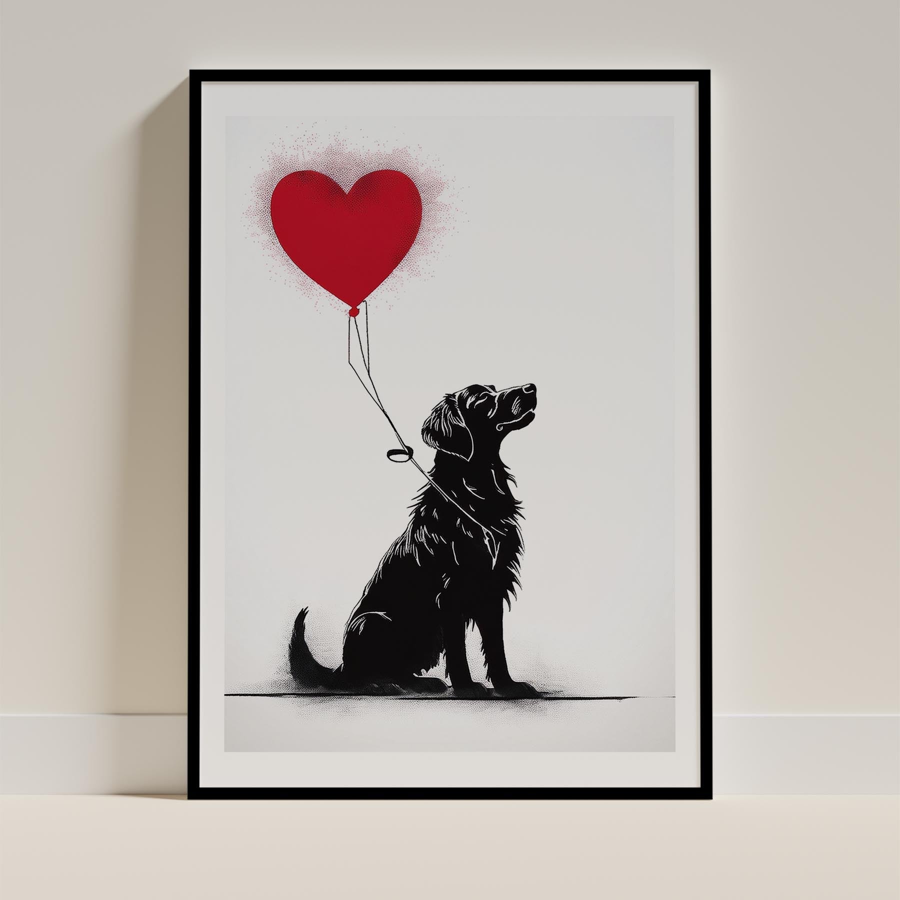 Golden Retriever Dog Art Print Unframed Vol 1 | 11 Unique Designs | Wall Art Gift for Dog Lovers - Image 9 | Dogsy & Co