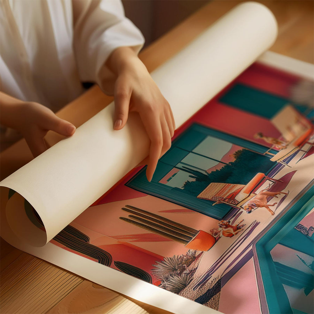 Rhodesian Ridgeback Custom Pool Party WITH TEXT image 1