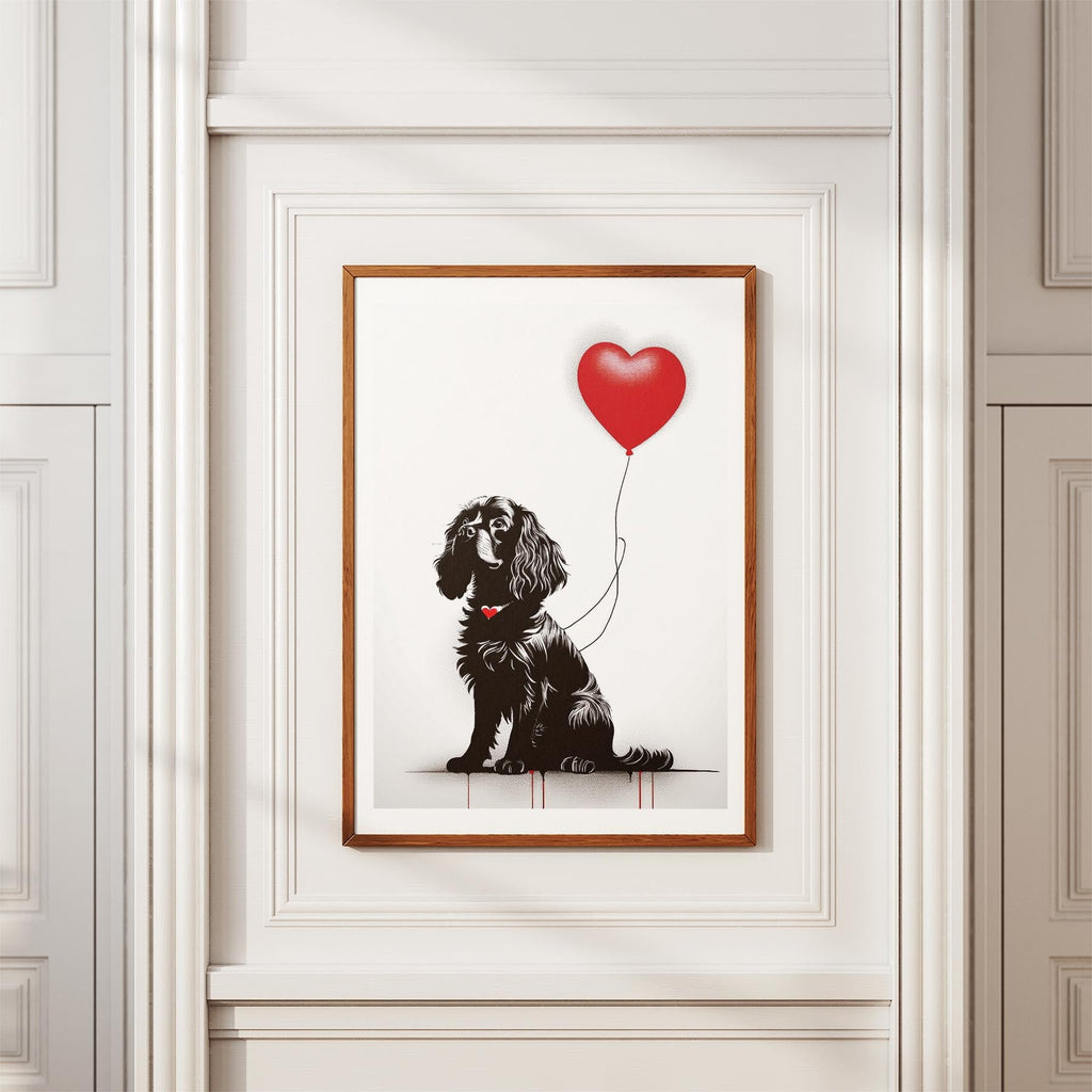 Cavalier Spaniel DOGSY Series inspired by the Art of Banksy image 3