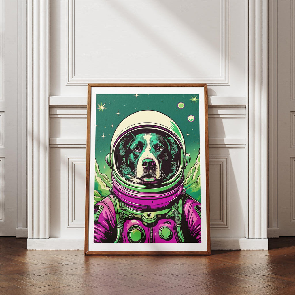 Border Collie Space Dogs Series image 4