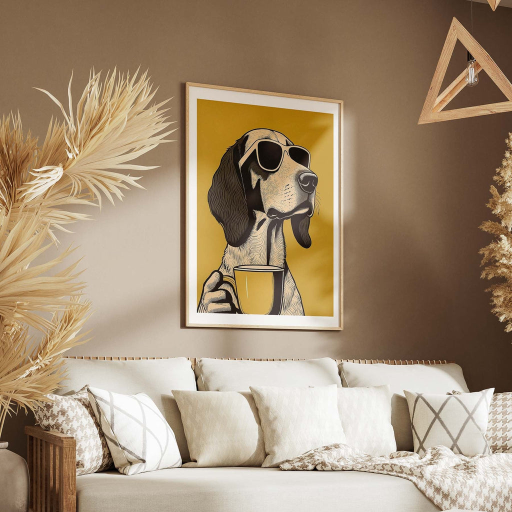 English Setter Chillin Coffee Dog image 5