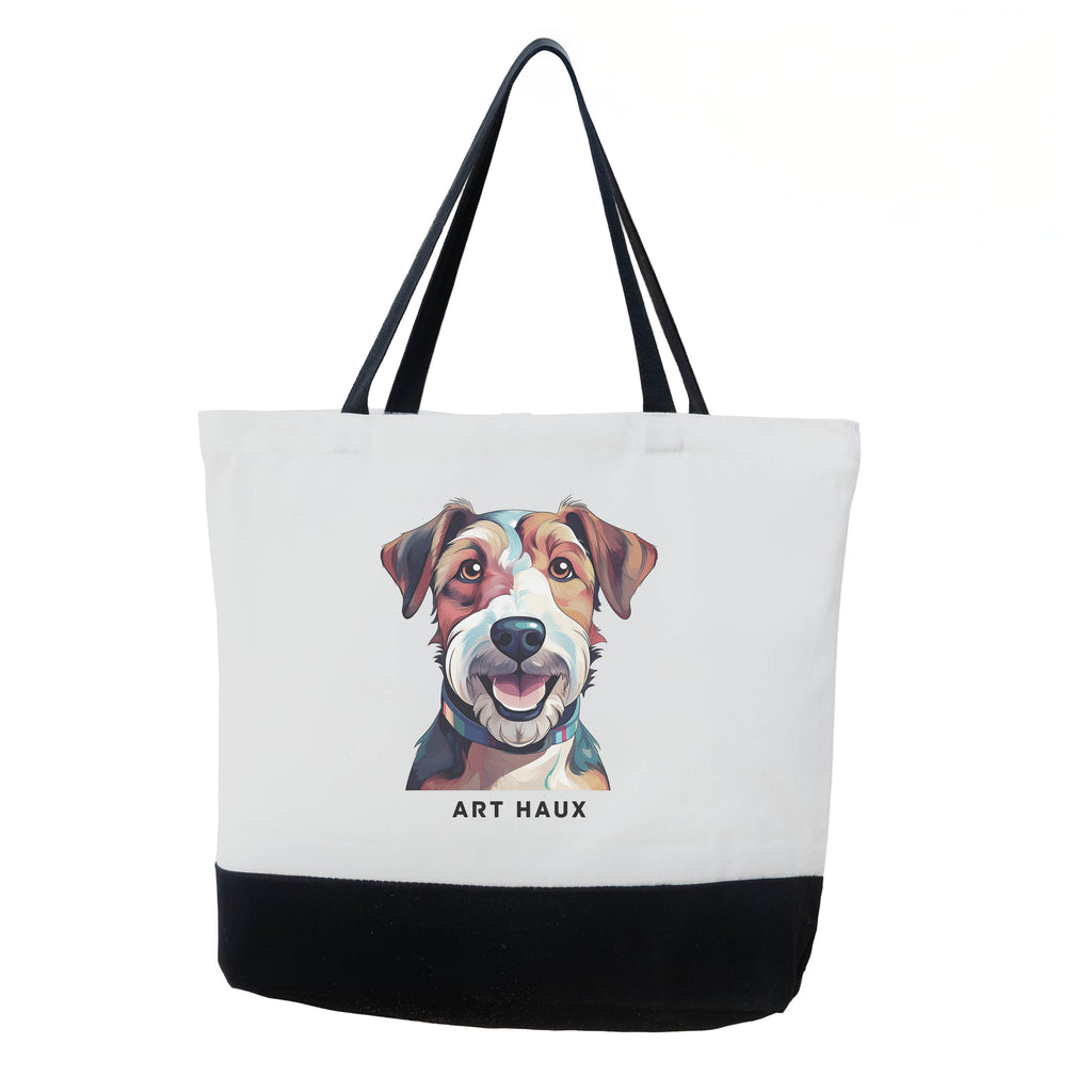 Fox Terrier Chic Graphic Art Bag image 0