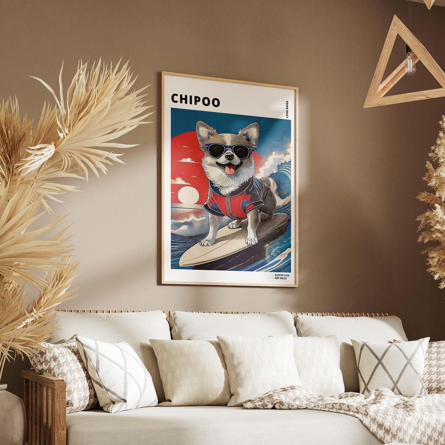 Chipoo Hokosai Surfer Dogs 1 image 5