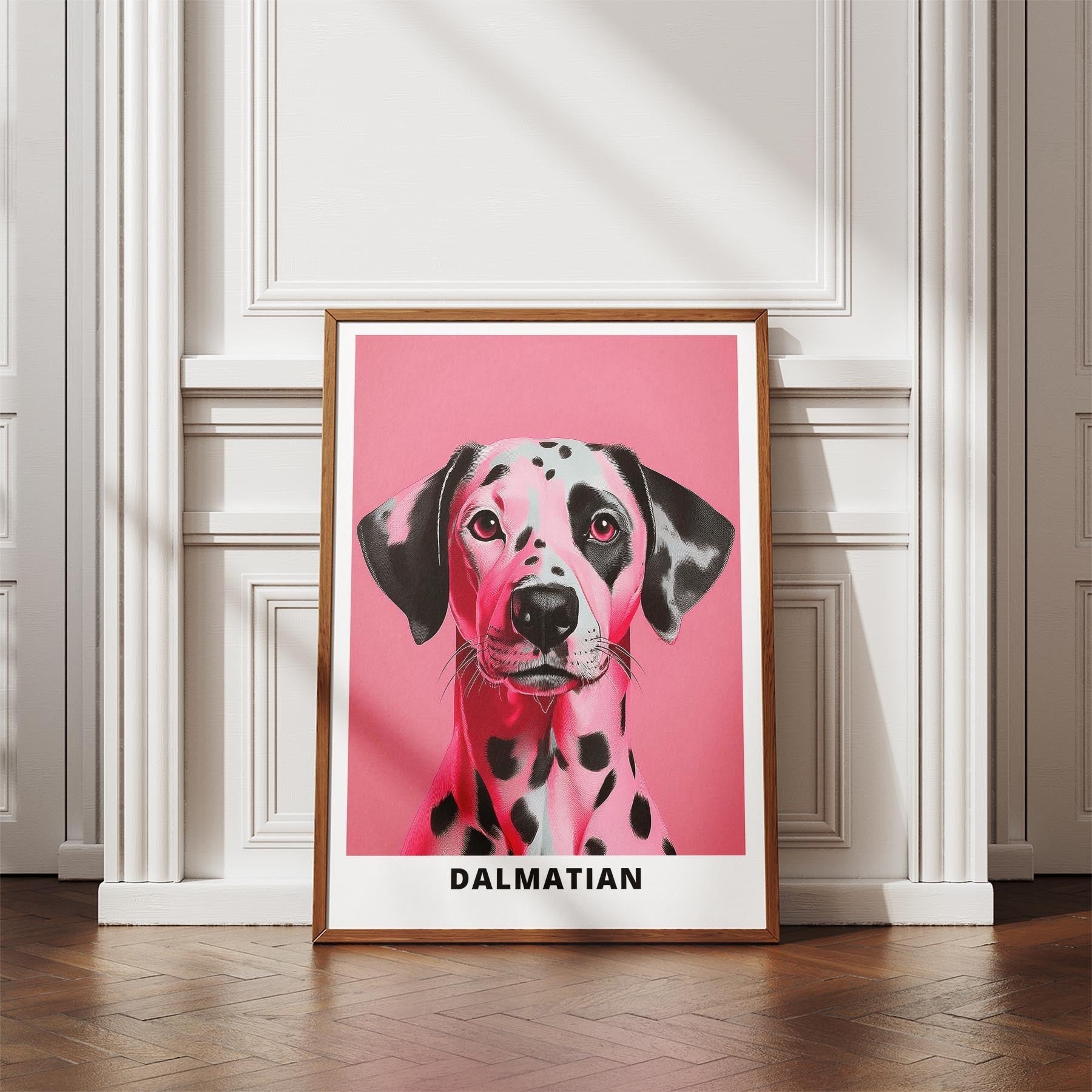 Dalmatian Pink and Black Dog Series 1 image 4