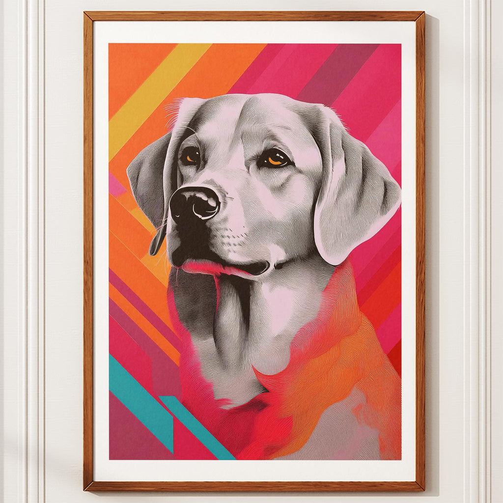 Golden Retriever Modern Pop Dog Series image 10