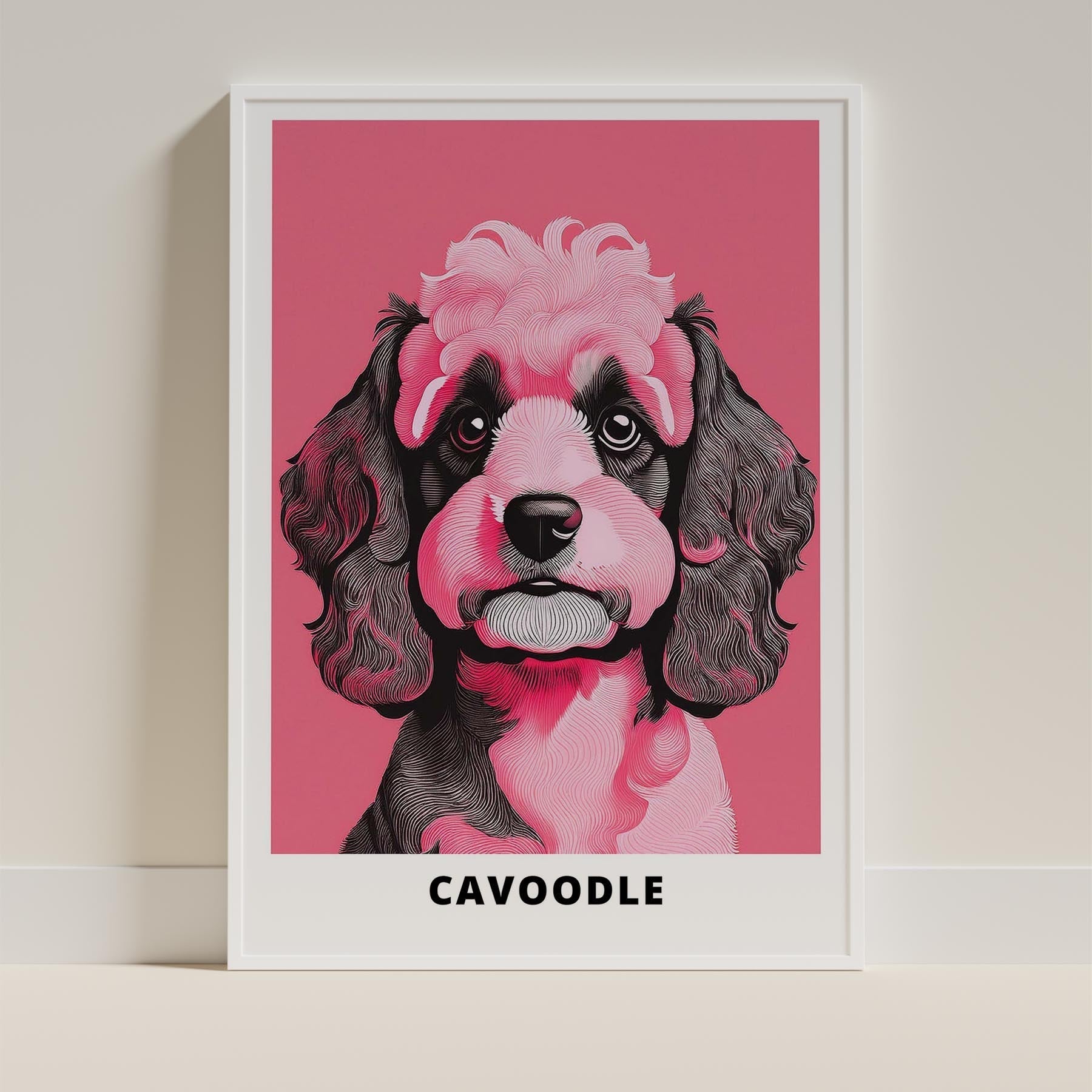 Cavoodle Pink and Black Dog Series 2 image 9