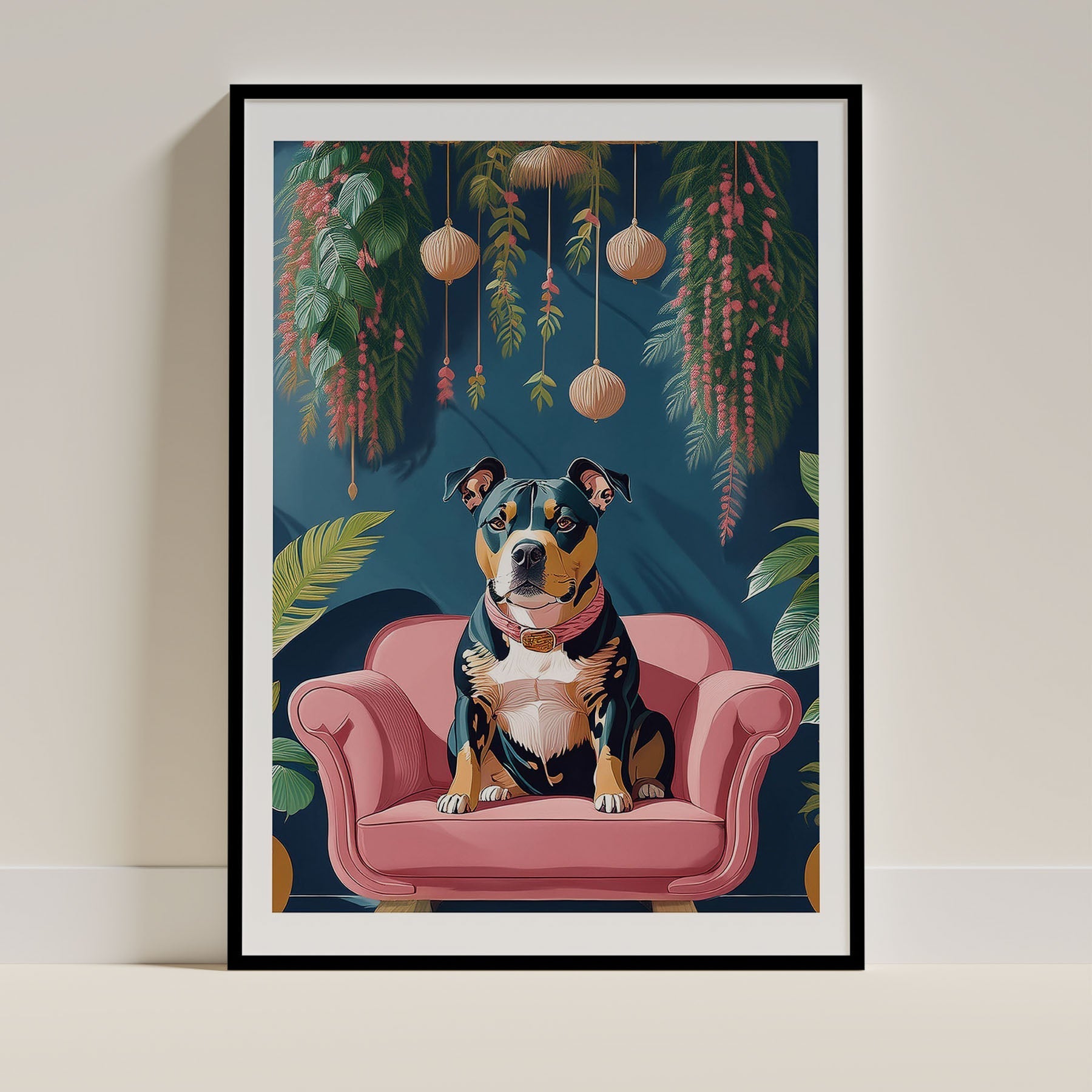 Staffordshire Bull Terrier Dog Art Print Unframed Vol 2 | 9 Unique Designs | Wall Art Gift for Dog Lovers - Image 3 | Dogs...