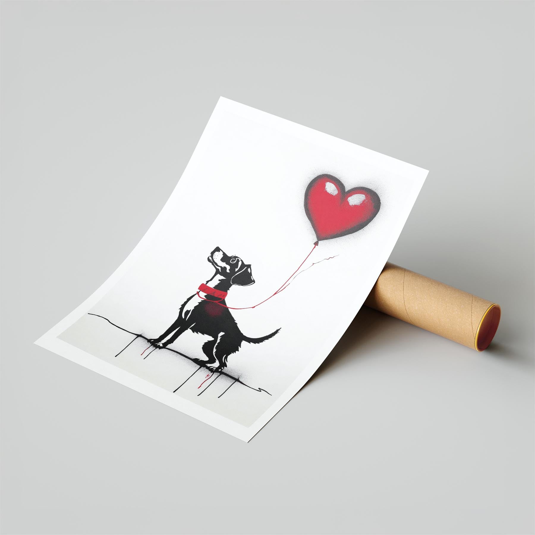 Jack Russell DOGSY Series inspired by the Art of Banksy image 6