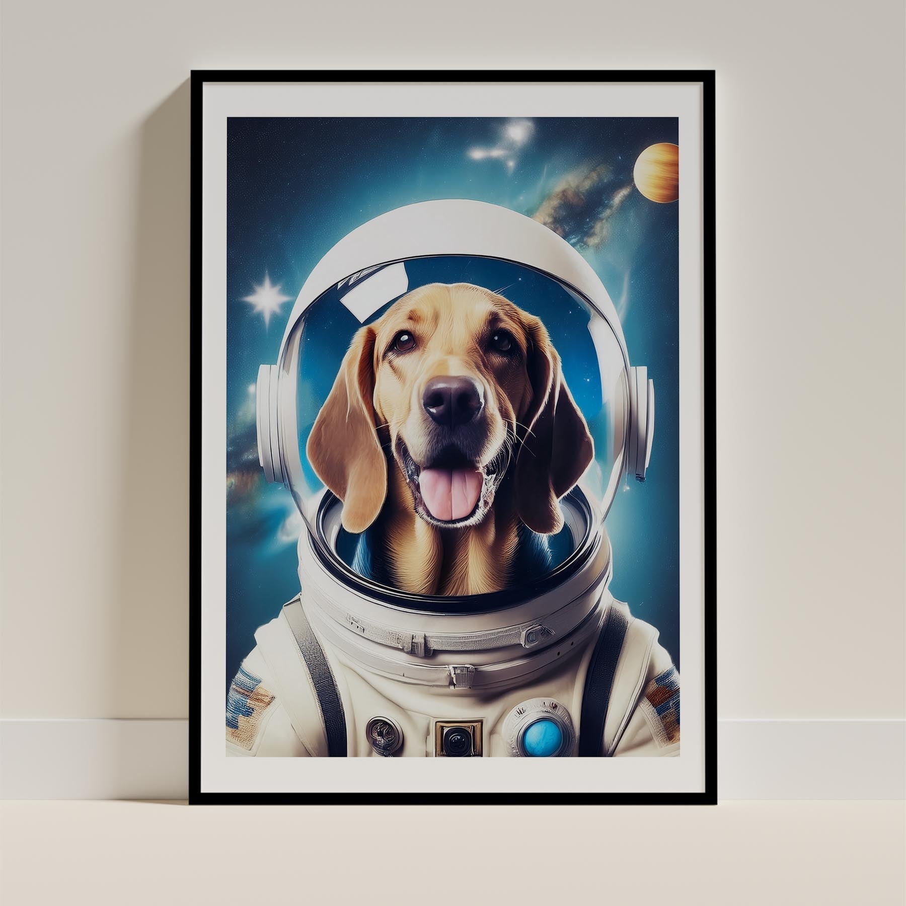 Bloodhound Dog Art Print Unframed Vol 2 | 9 Unique Designs | Wall Art Gift for Dog Lovers | Dogsy & Co