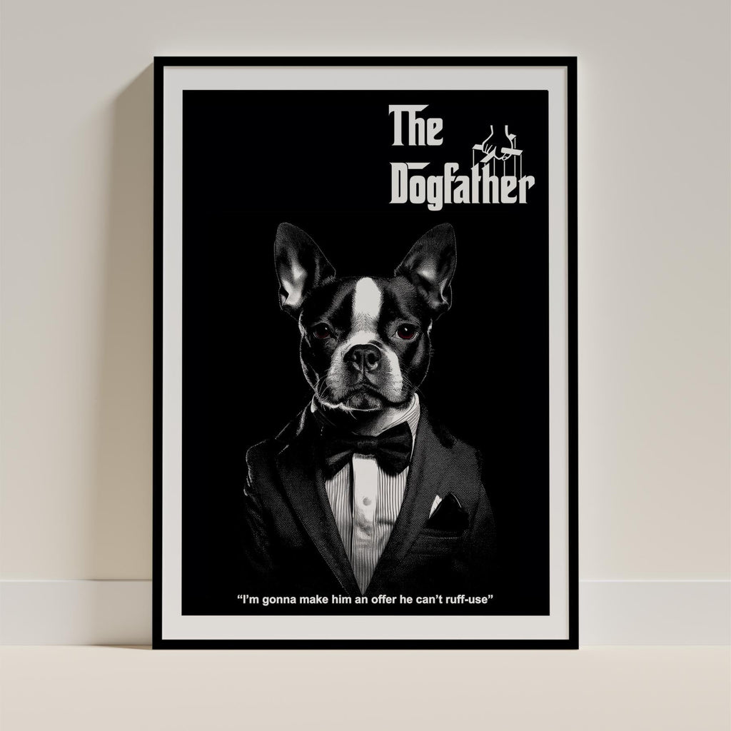 Boston Terrier Mafia Dog Series image 0