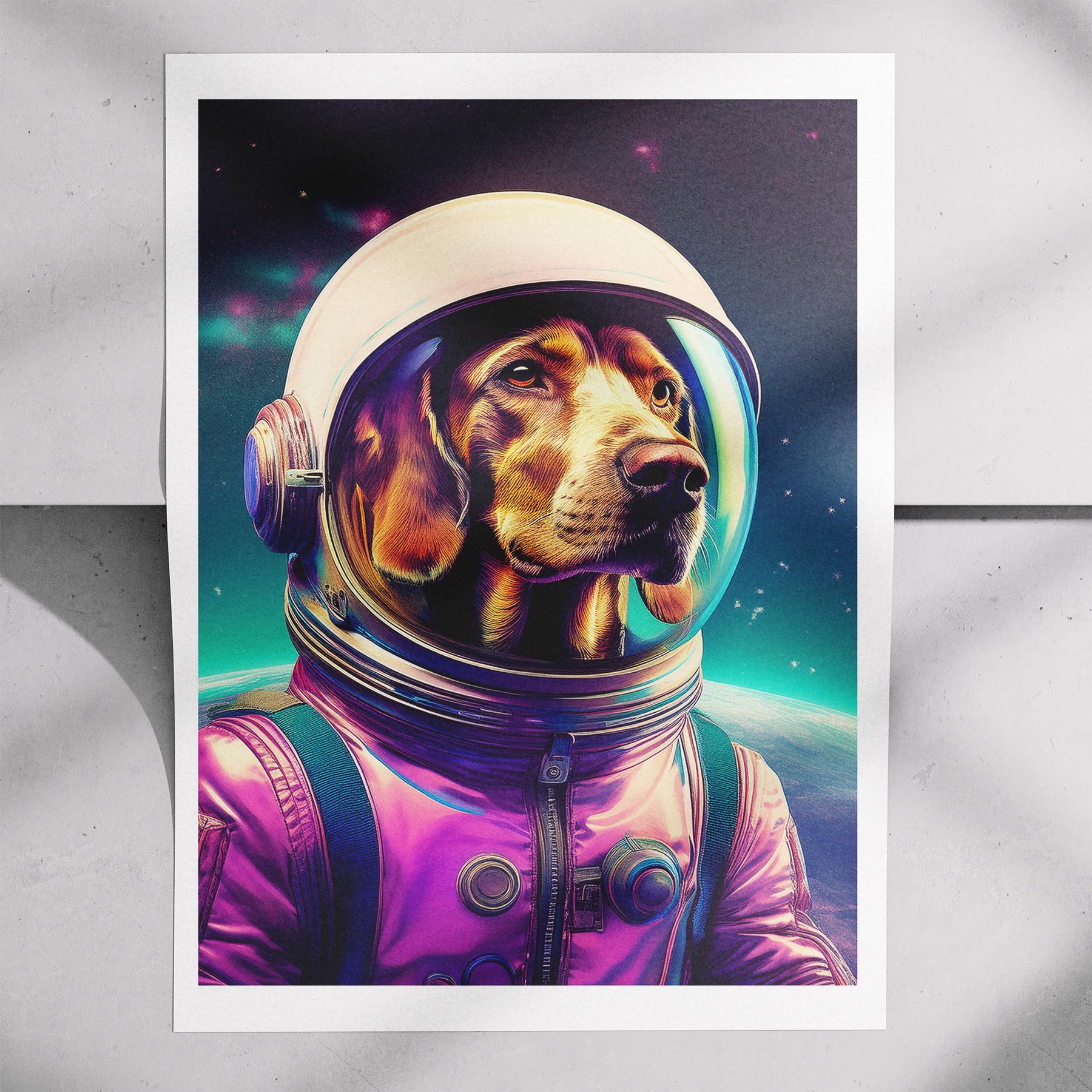 Hungarian Vizsla Space Dogs Series image 7