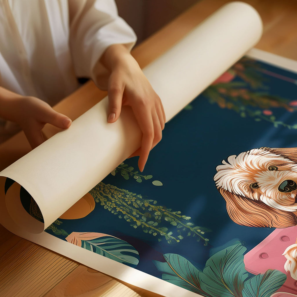 Groodle  Just Lounging Around image 3