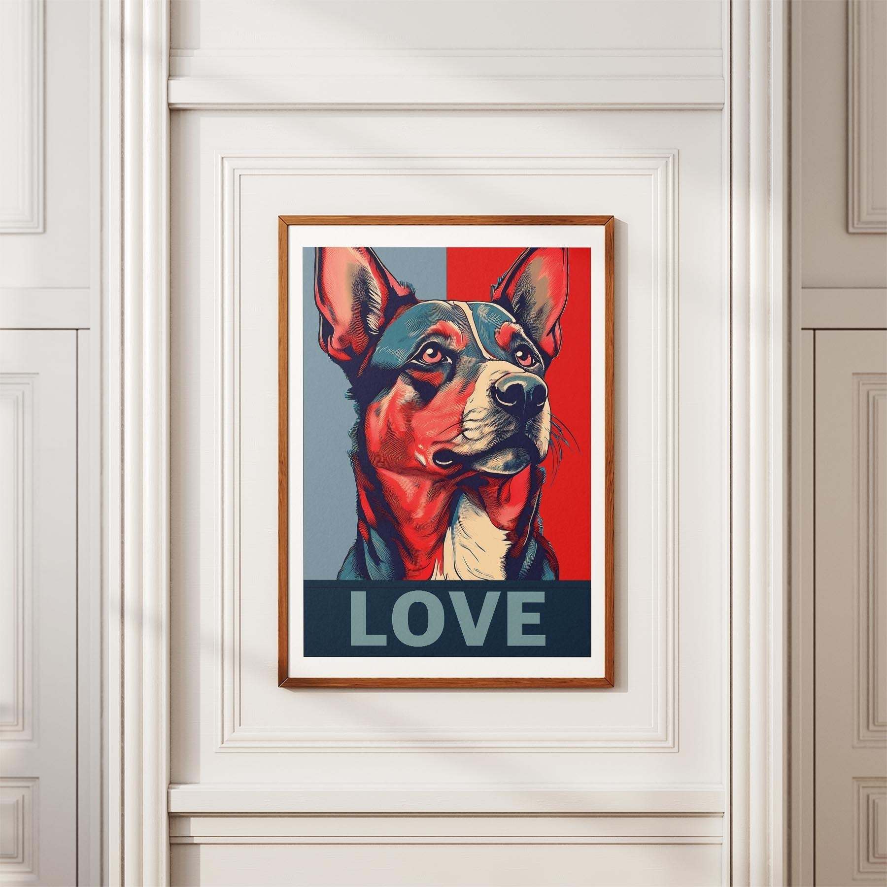 Kelpie LOVE Series Inspired by the Obama Poster image 3