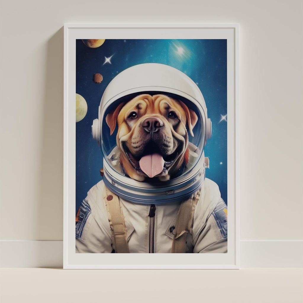 Bullmastiff Astronaut Dog Series image 9