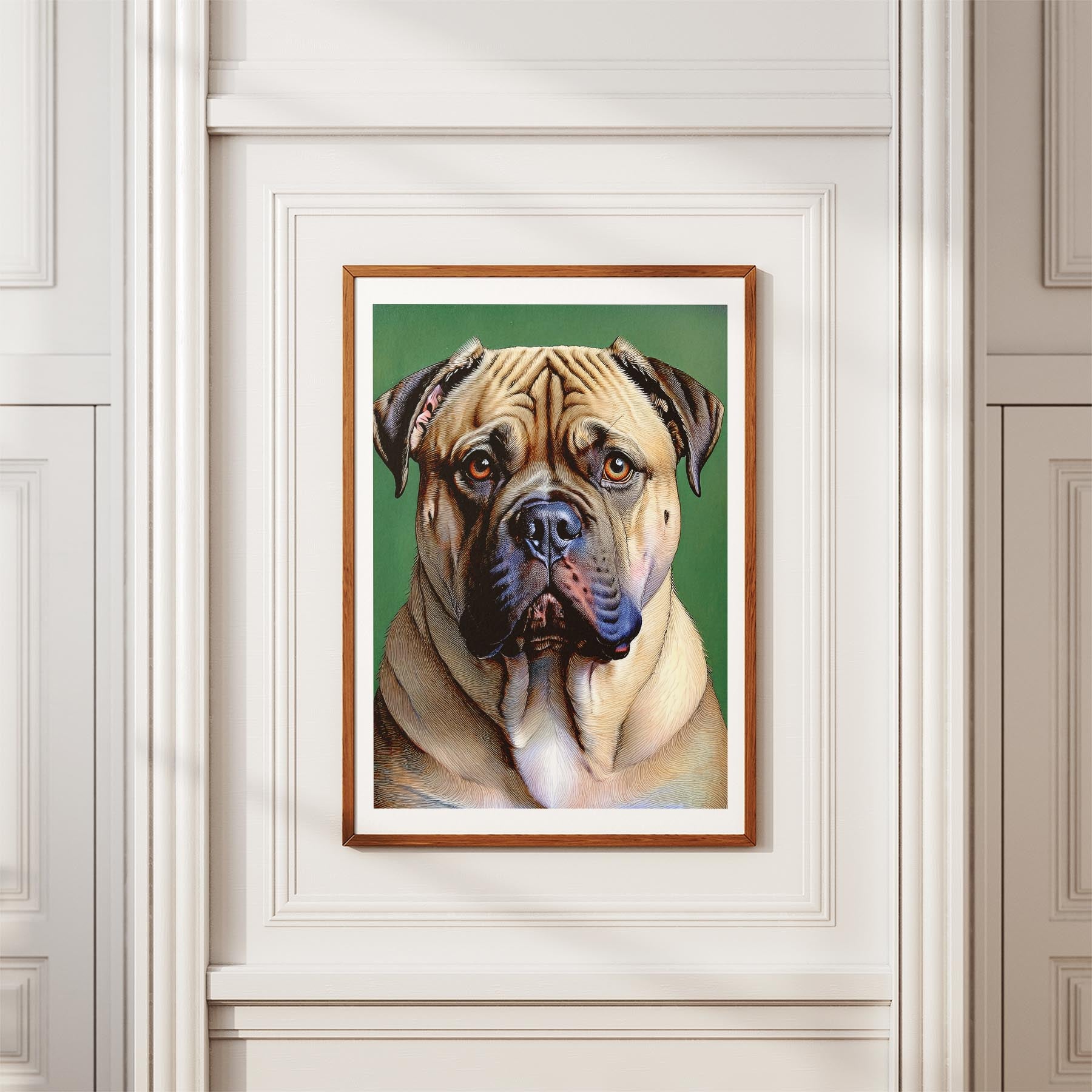 Bullmastiff Green Painted Series image 3