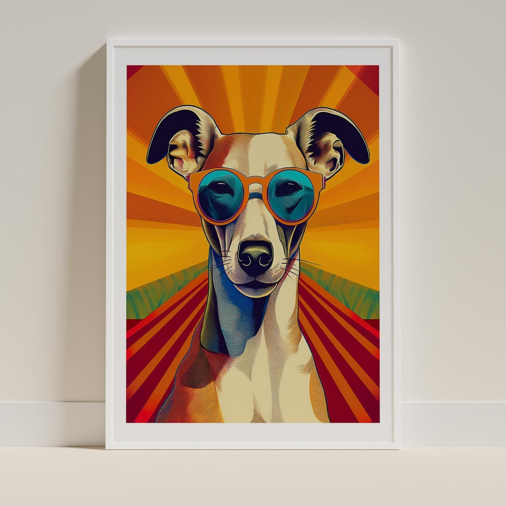 Whippet In Colourful Sunnies 1 image 11