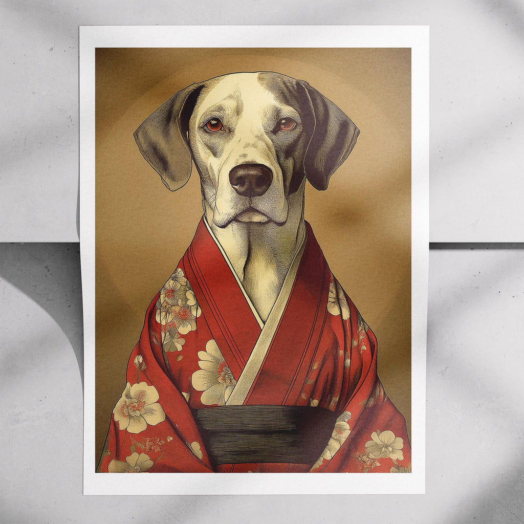 English Pointer Japanse Kimono Dog Series image 7