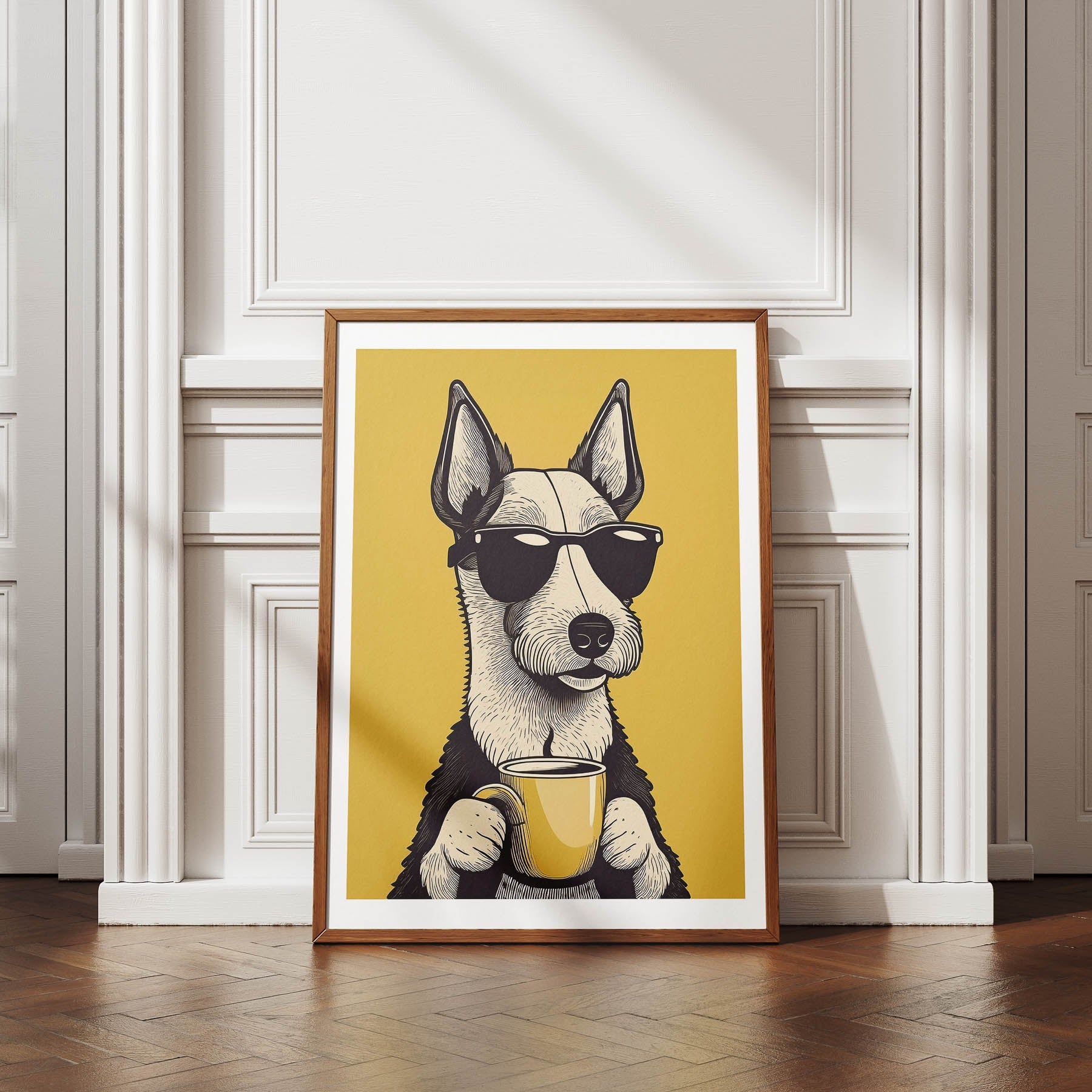 Fox Terrier 1 Chillin Coffee Dog image 4