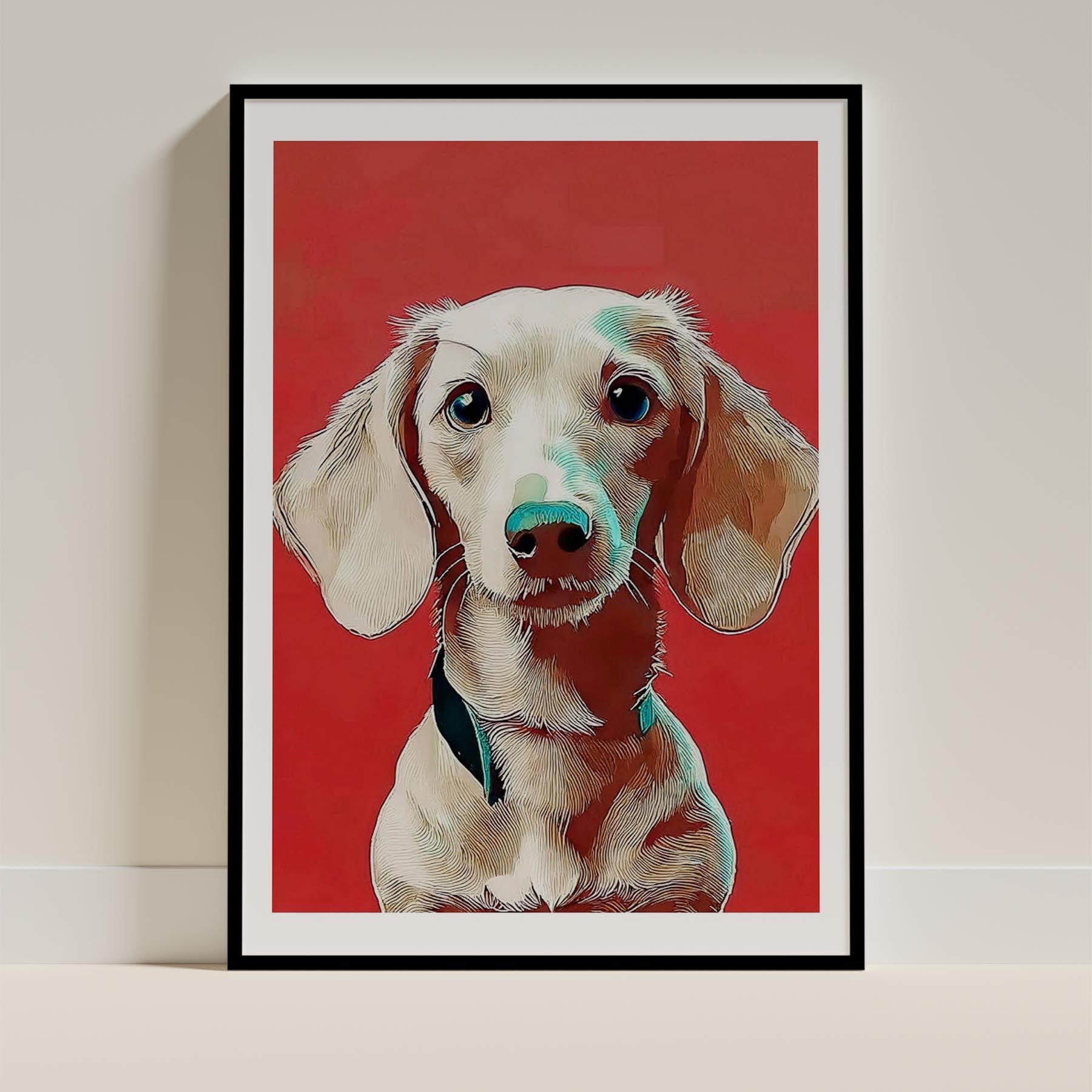 Dachshund Dog Art Print Unframed Vol 1 | 11 Unique Designs | Wall Art Gift for Dog Lovers - Image 4 | Dogsy & Co