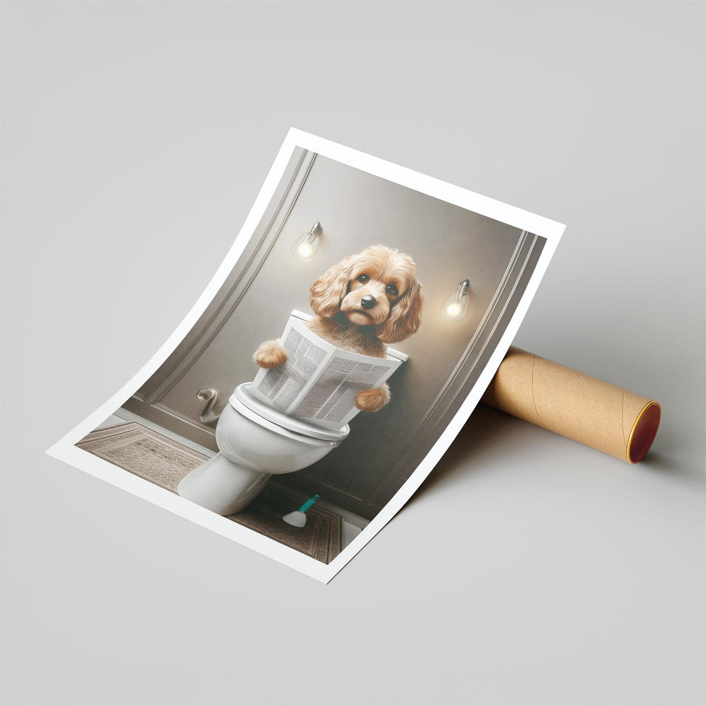 Cavoodle Toilet Humour Dog Series 4 image 6