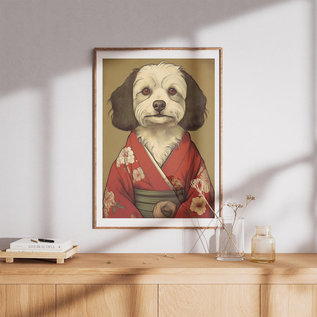 Coton de Tulear Japanse Kimono Dog Series image 8