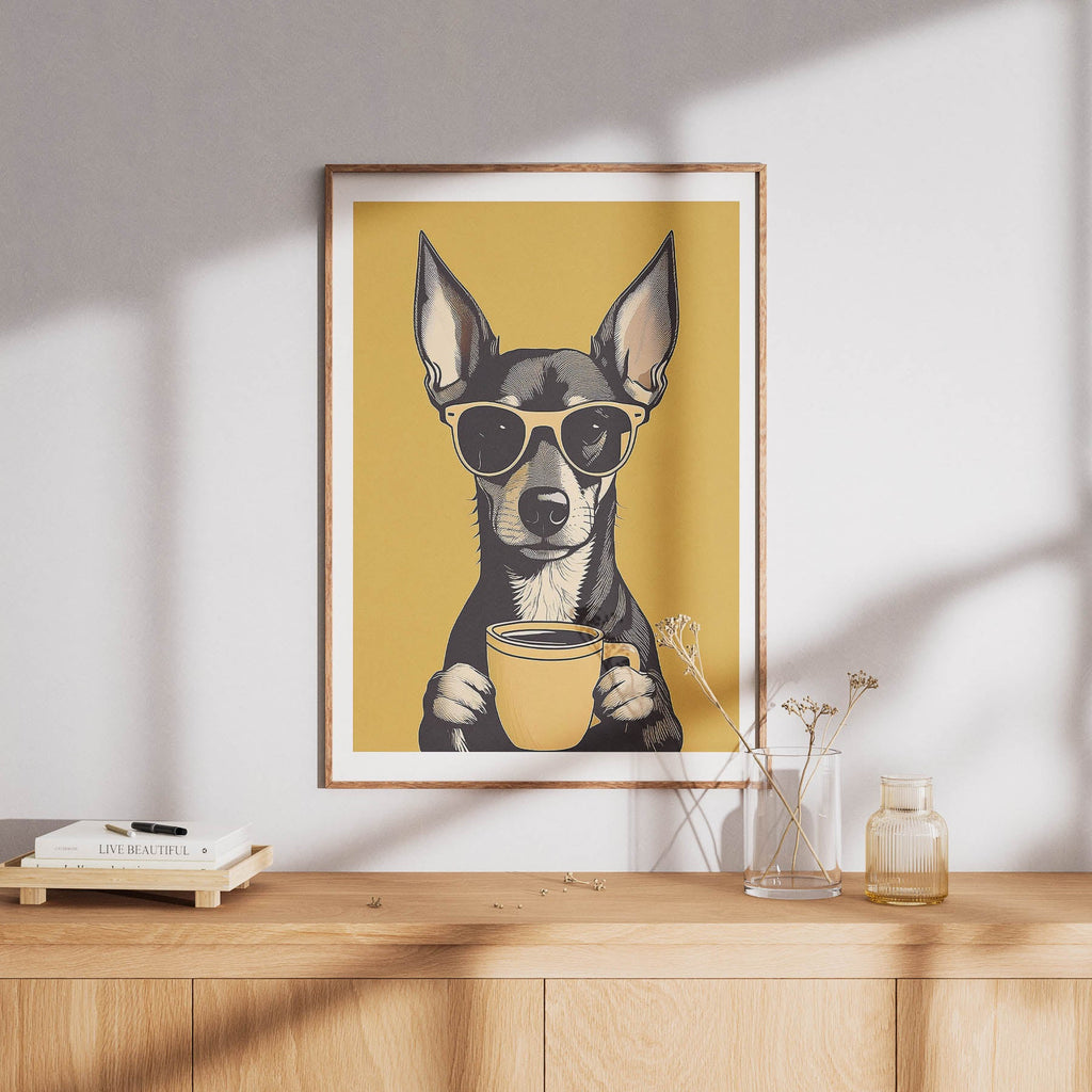 Dashund Chillin Coffee Dog image 8