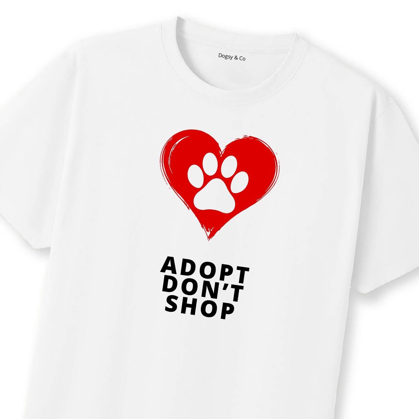 Adopt Don't Shop 01 T-Shirt - image 7