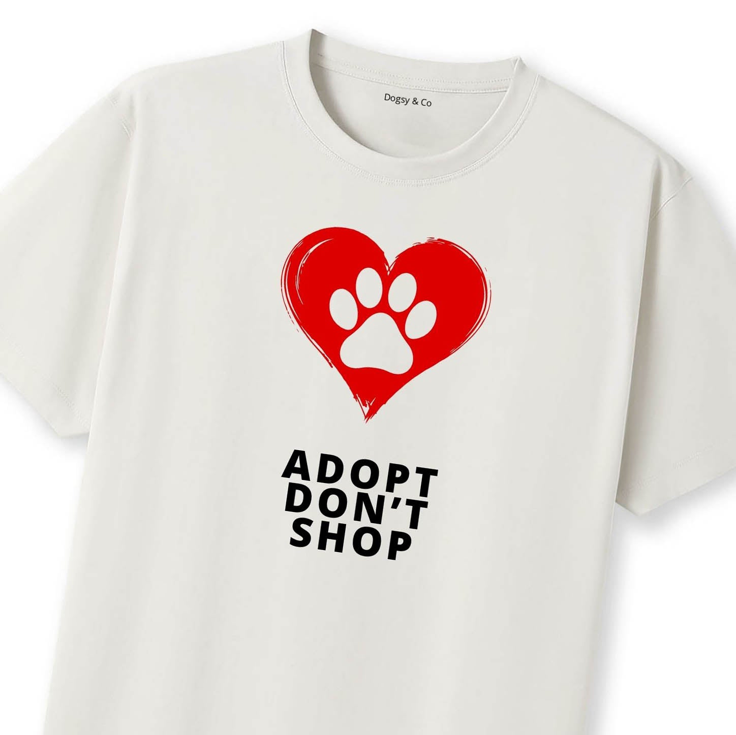 Adopt Don't Shop 01 T-Shirt - image 9