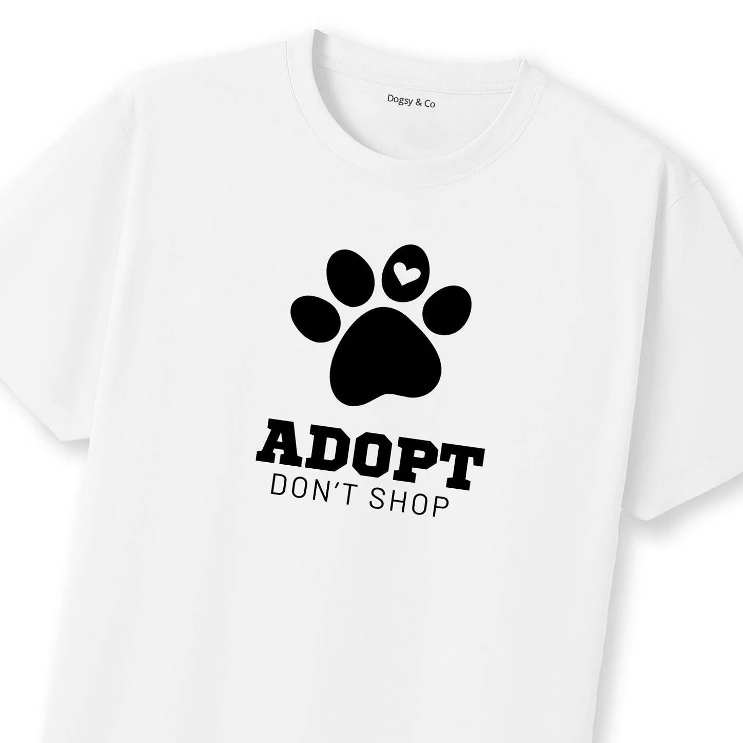 Adopt Don't Shop 02 T-Shirt | Dogsy & Co
