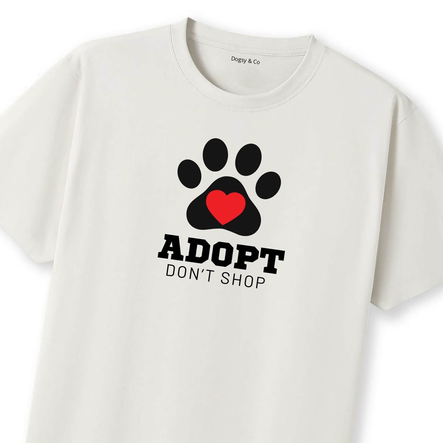 Adopt Don't Shop 03 T-Shirt - image 9