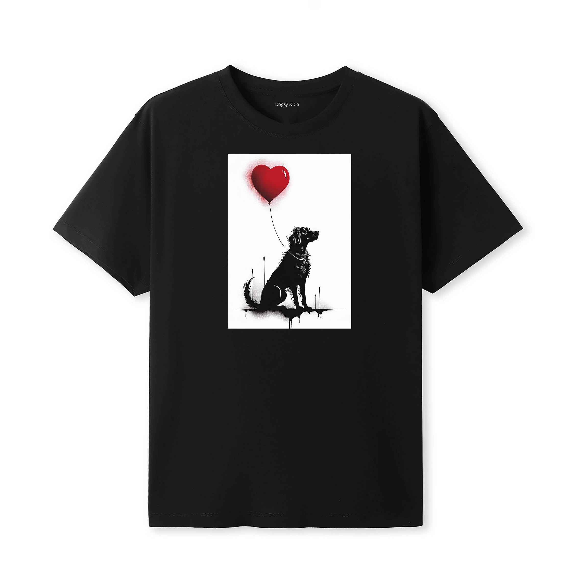 Afghan 1 Dogsy T-Shirt Black