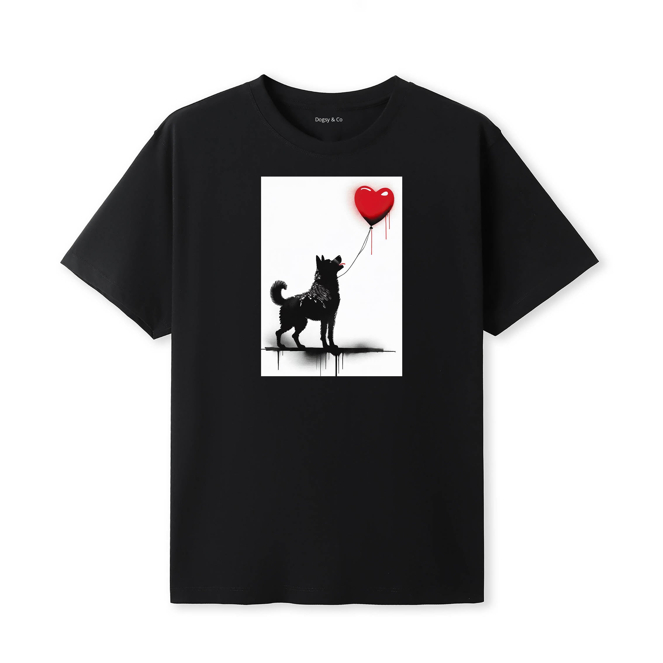 Akita Inu 1 Dogsy T-Shirt Black