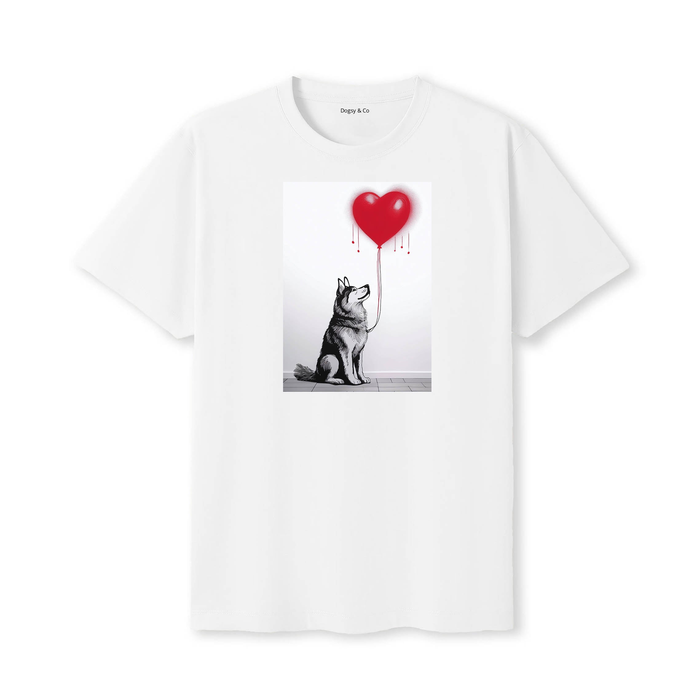 Alaskan Malamute 1 Dogsy T-Shirt White