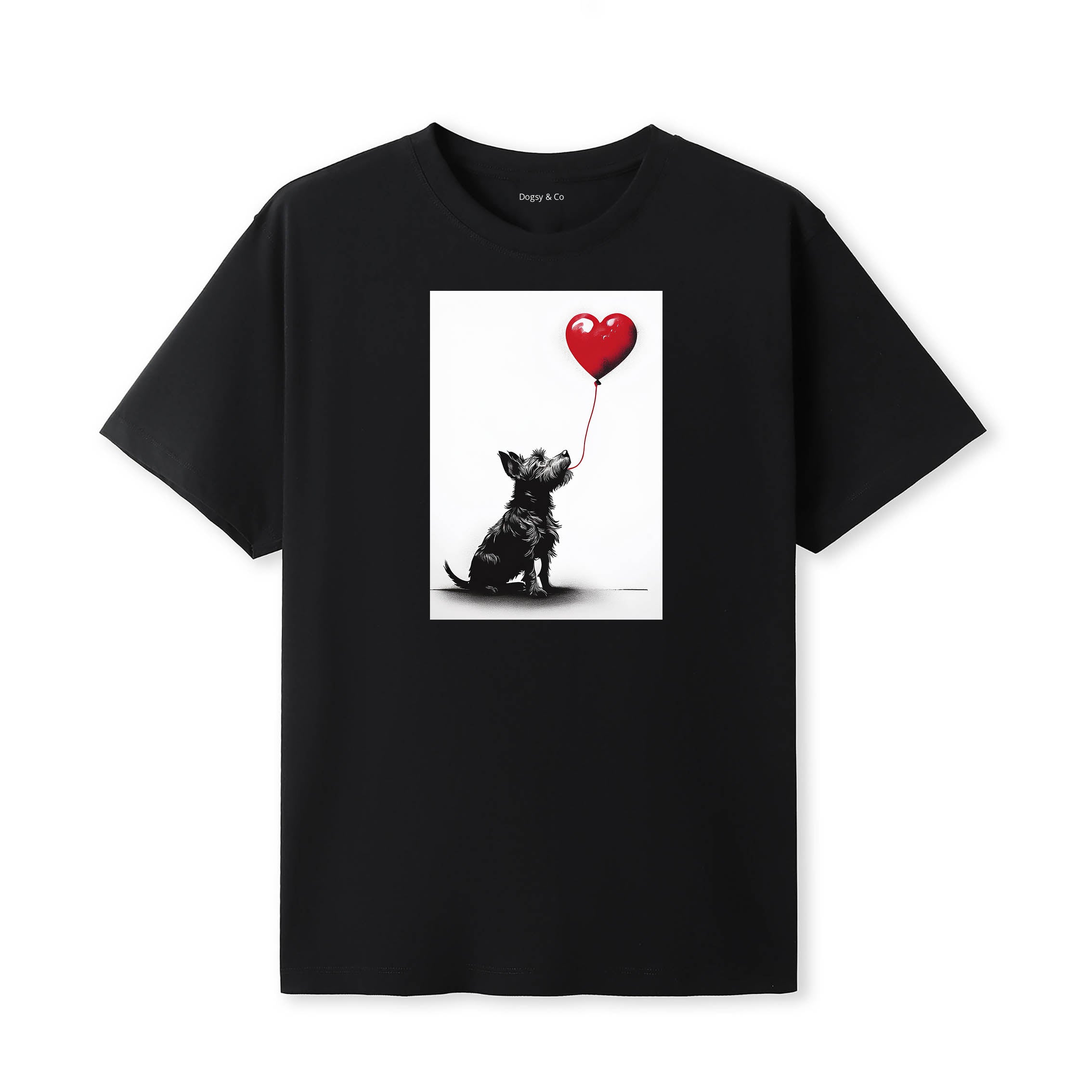 Australian Terrier V2 Dogsy T-Shirt Black