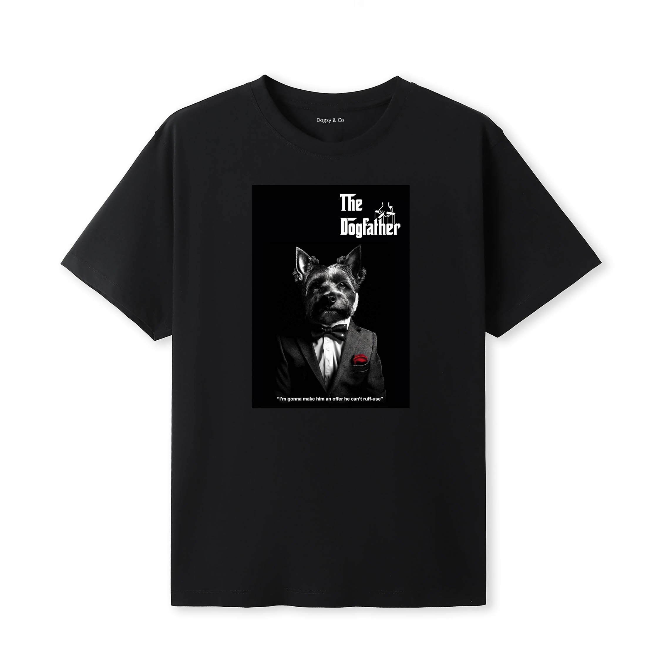 Australian Terrier Dogfather T-Shirt Artwork