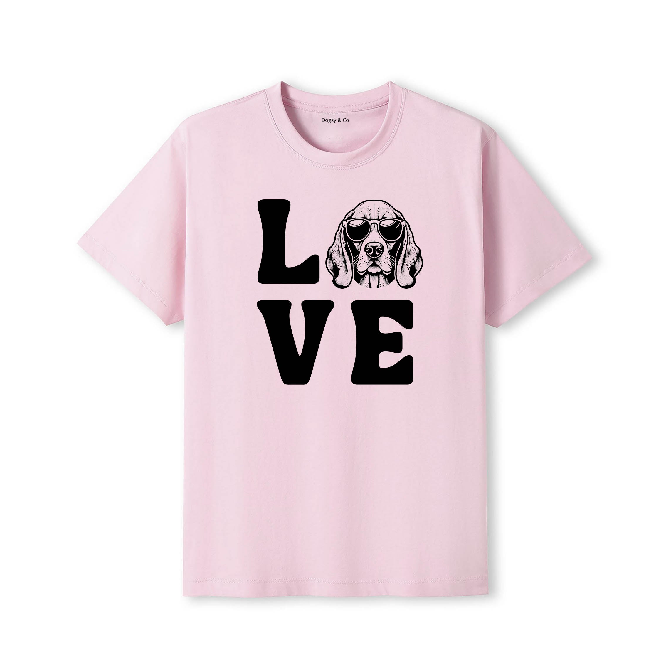 Afghan LOVE DOGS Tshirt - Pink