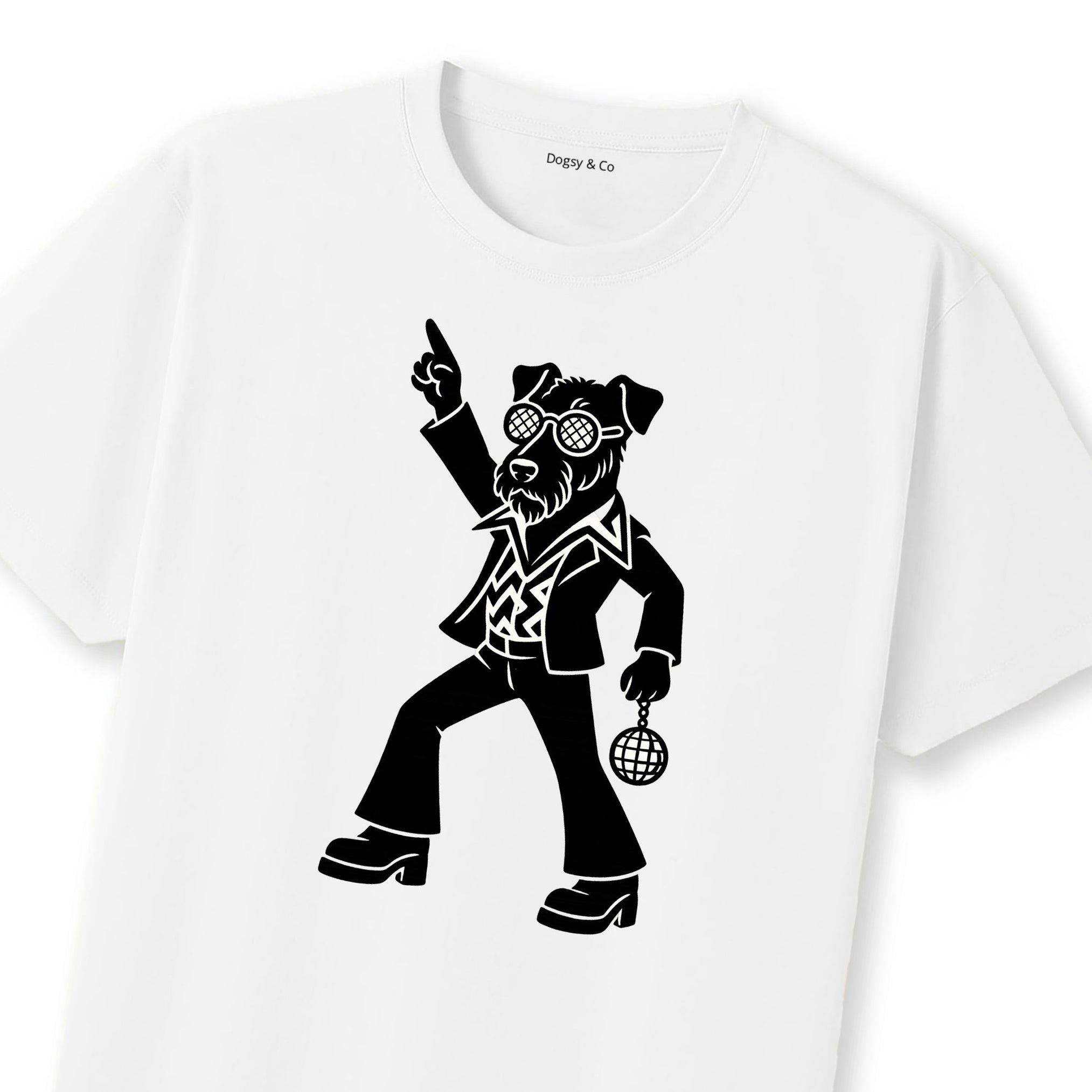 Airedale Disco Doggo T-Shirt | Dogsy & Co