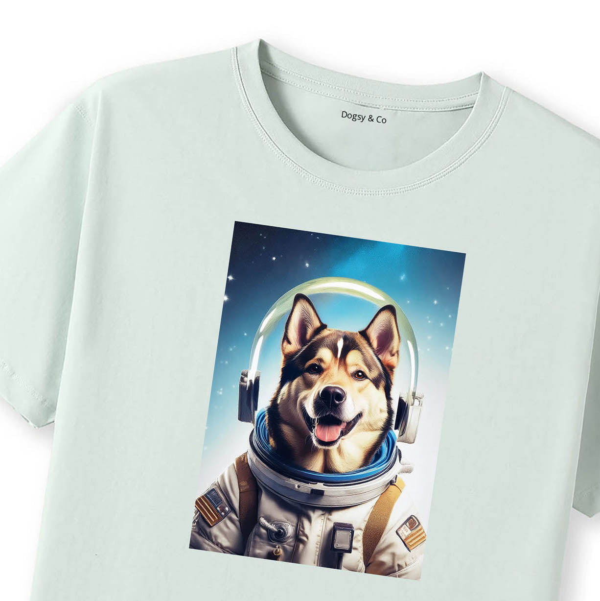 Mint T-Shirt Close Up